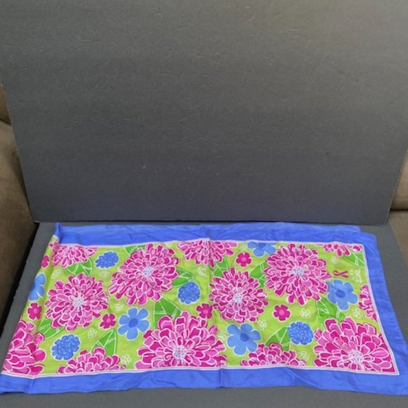 Lilly Pulitzer Accessories - Lilly Pulitzer silk scarf pretty print